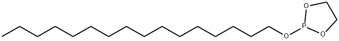 1,3,2-Dioxaphospholane, 2-(hexadecyloxy)- Structure