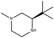 (R)-3-(tert-butyl)-1-methylpiperazine Structure