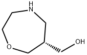 1,4-Oxazepine-6-methanol, hexahydro-, (6R)- 구조식 이미지