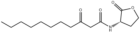 Undecanamide, 3-oxo-N-[(3S)-tetrahydro-2-oxo-3-furanyl]- Structure