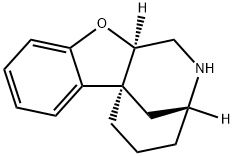 2H-3,6a-Methanobenzofuro[2,3-c]azocine, 1,3,4,5,6,11a-hexahydro-, (3R,6aS,11aR)- Structure