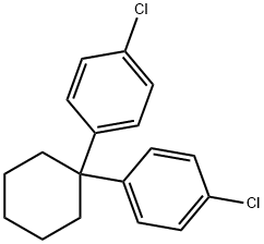 Benzene, 1,1'-cyclohexylidenebis[4-chloro- 구조식 이미지