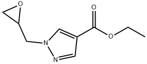 ethyl 1-[(oxiran-2-yl)methyl]-1h-pyrazole-4-carboxylate Structure