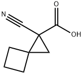 1-cyanospiro[2.3]hexane-1-carboxylic acid Structure