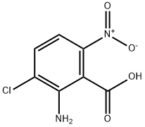 Benzoic acid, 2-amino-3-chloro-6-nitro- Structure