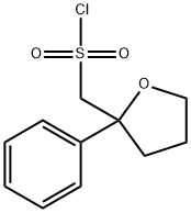 (2-phenyloxolan-2-yl)methanesulfonyl chloride Structure