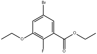 Ethyl 5-bromo-3-ethoxy-2-fluorobenzoate Structure