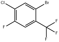 2-Bromo-4-chloro-5-fluorobenzotrifluoride Structure