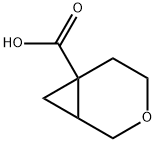 3-oxabicyclo[4.1.0]heptane-6-carboxylic acid Structure