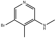 3-bromo-N,2-dimethylaniline Structure