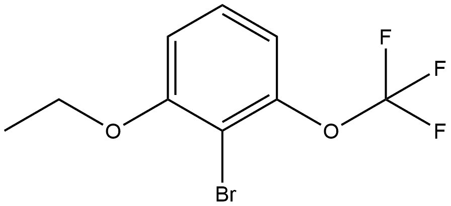 2-Bromo-1-ethoxy-3-(trifluoromethoxy)benzene Structure