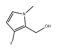 1H-Pyrrole-2-methanol, 3-fluoro-1-methyl- Structure
