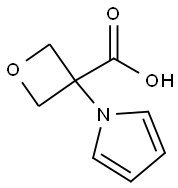 3-(1H-pyrrol-1-yl)oxetane-3-carboxylic acid Structure