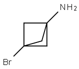 Bicyclo[1.1.1]pentan-1-amine, 3-bromo- Structure