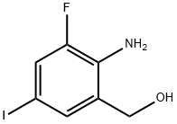 Benzenemethanol, 2-amino-3-fluoro-5-iodo- Structure