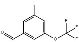 3-Iodo-5-(trifluoromethoxy)benzaldehyde Structure