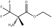 (S)-α-trifluoromethylalanine ethyl ester Structure