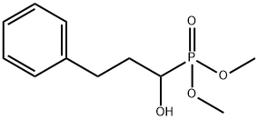 Phosphonic acid, P-(1-hydroxy-3-phenylpropyl)-, dimethyl ester Structure