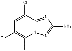 6,8-dichloro-5-methyl-[1,2,4]triazolo[1,5-a]pyridin-2-amine Structure
