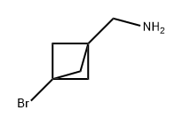 Bicyclo[1.1.1]pentane-1-methanamine, 3-bromo- Structure