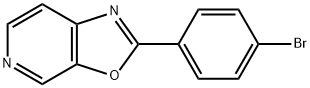 Oxazolo[5,4-c]pyridine, 2-(4-bromophenyl)- Structure