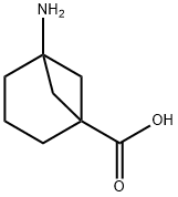 Bicyclo[3.131]heptane-1-carboxylic acid,5-amino- Structure