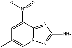 6-methyl-8-nitro-[1,2,4]triazolo[1,5-a]pyridin-2-amine Structure