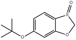 2H-1,3-Benzoxathiole, 6-(1,1-dimethylethoxy)-, 3-oxide Structure