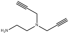 1,2-Ethanediamine, N1,N1-di-2-propyn-1-yl- Structure