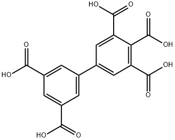[1,1'-Biphenyl]-3,3',4,5,5'-pentacarboxylic acid 구조식 이미지