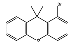 9H-Xanthene, 1-bromo-9,9-dimethyl- 구조식 이미지