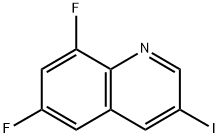 6.8-difluoro-3-iodoquinoline Structure