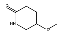 2-Piperidinone, 5-methoxy- 구조식 이미지