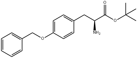L-Tyrosine, O-(phenylmethyl)-, 1,1-dimethylethyl ester Structure