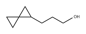 Spiro[2.2]pentane-1-propanol Structure