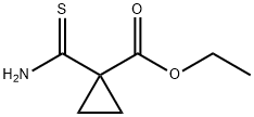 ethyl 1-carbamothioylcyclopropane-1-carboxylate Structure