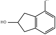 4-chloro-2,3-dihydro-1H-inden-2-ol Structure