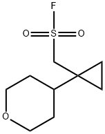 1-(oxan-4-yl)cyclopropyl]methanesulfonyl fluoride 구조식 이미지