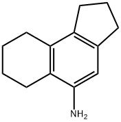 1H-Benz[e]inden-5-amine, 2,3,6,7,8,9-hexahydro- Structure