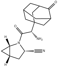 3-Deshydroxy 3-Keto Saxagliptin 구조식 이미지