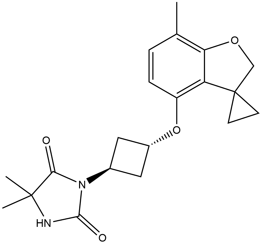 Kv3 modulator 4 Structure