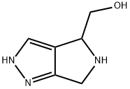 Pyrrolo[3,4-c]pyrazole-4-methanol, 2,4,5,6-tetrahydro- 구조식 이미지