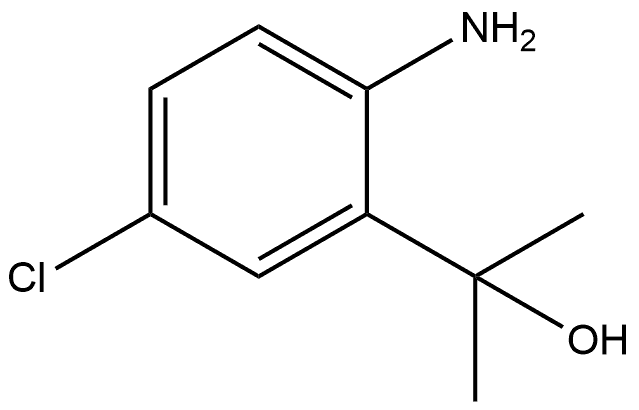 2-Amino-5-chloro-α,α-dimethylbenzenemethanol Structure