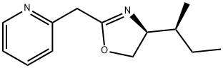 (S)-4-((S)-sec-Butyl)-2-(pyridin-2-ylmethyl)-4,5-dihydrooxazole Structure