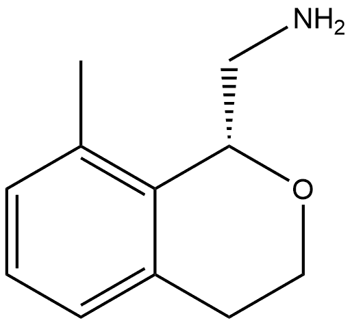 (R)-(8-methylisochroman-1-yl)methanamine Structure