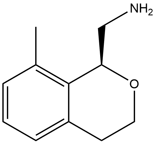 (S)-(8-methylisochroman-1-yl)methanamine Structure