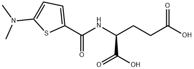 L-Glutamic acid, N-[[5-(dimethylamino)-2-thienyl]carbonyl]- Structure