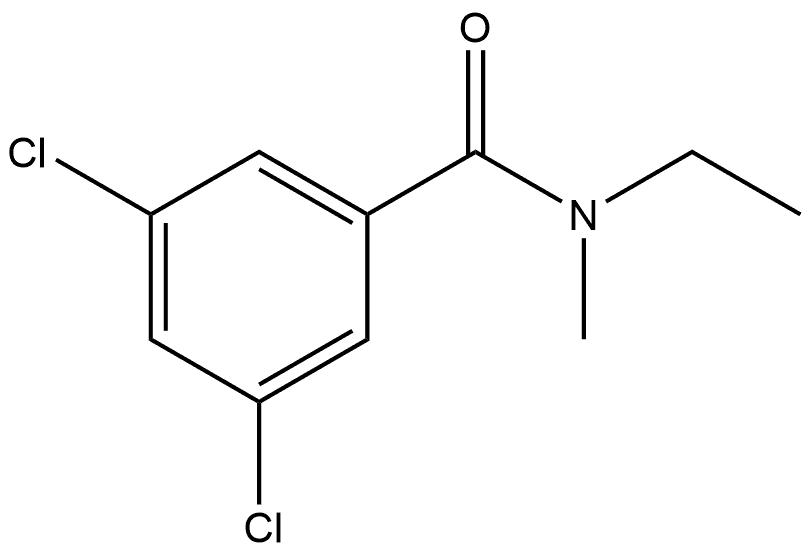 3,5-Dichloro-N-ethyl-N-methylbenzamide Structure