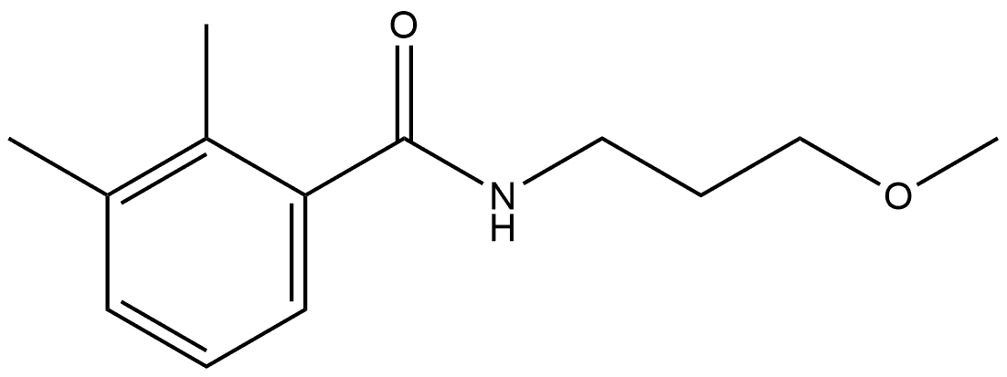 N-(3-Methoxypropyl)-2,3-dimethylbenzamide Structure