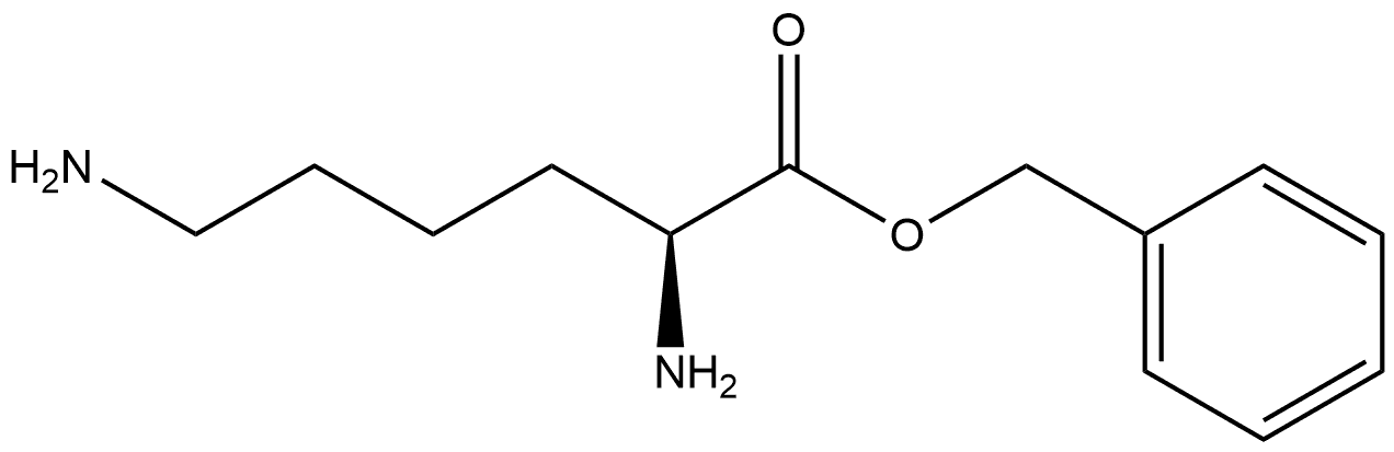 Lysine, phenylmethyl ester Structure